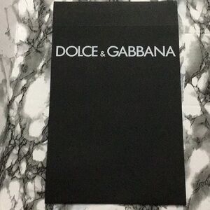 50 Dolce & Gabbana Black Self Seal Large Envelopes